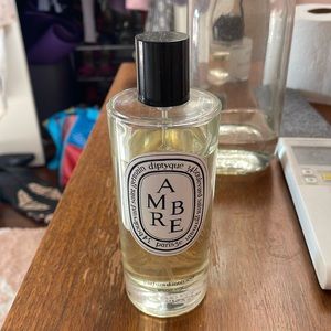 Diptyque Amber Room Spray 80% full